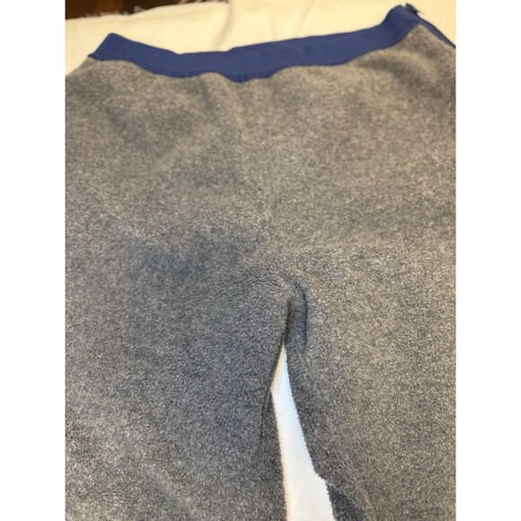 Vintage 90s Patagonia Gray Fleece Sweatpants Side Zipper Back Pocket Mens XL - Picture 3 of 12